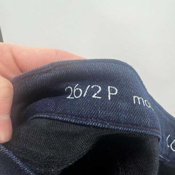 Loft Dark Wash Modern Skinny Jeans Women's 26 2P - Picture 9 of 10